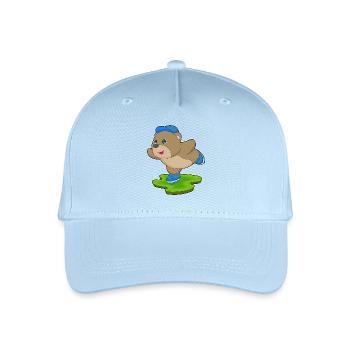 Bär Patins à roues alignées - Casquette de baseball bio Enfant - bleu clair - Devant
