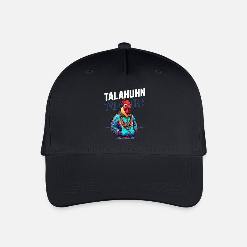 Talahuhn Talahon Talahina TikTok Trend lustig - Kinder Bio Basecap - Schwarz