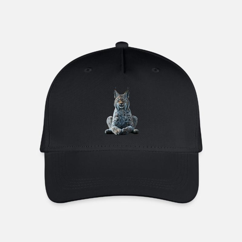 Luchs - Kinder Bio Basecap - Schwarz