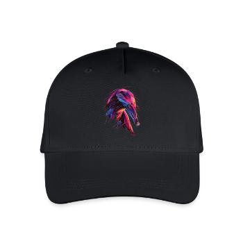 Ameisenbär - Kinder Bio Basecap - Schwarz - Vorne