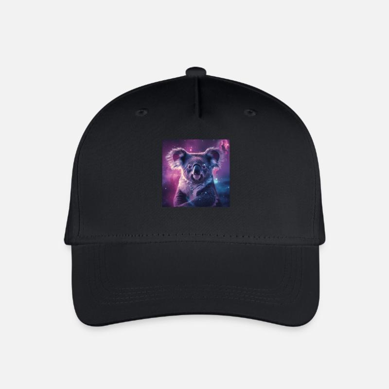 Koala - Casquette de baseball bio Enfant - noir