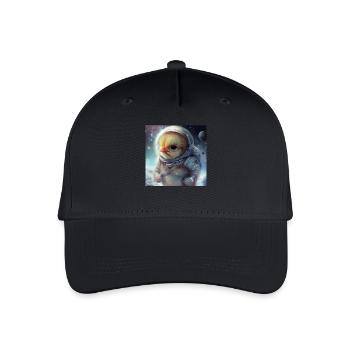 Chicken - Organic Kids’ Baseball Cap - black - Front