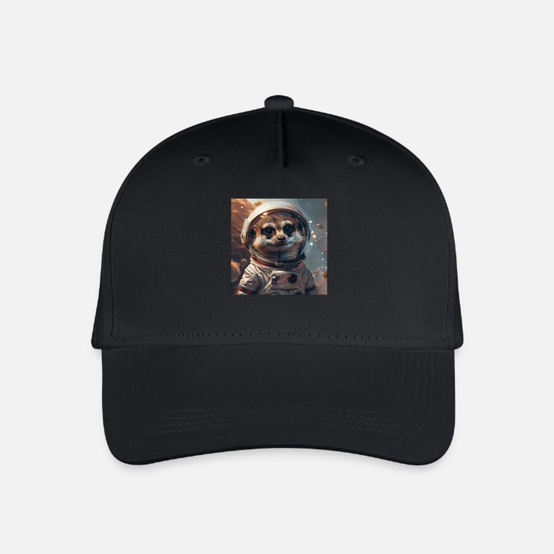 Erdmännchen - Kinder Bio Basecap - Schwarz
