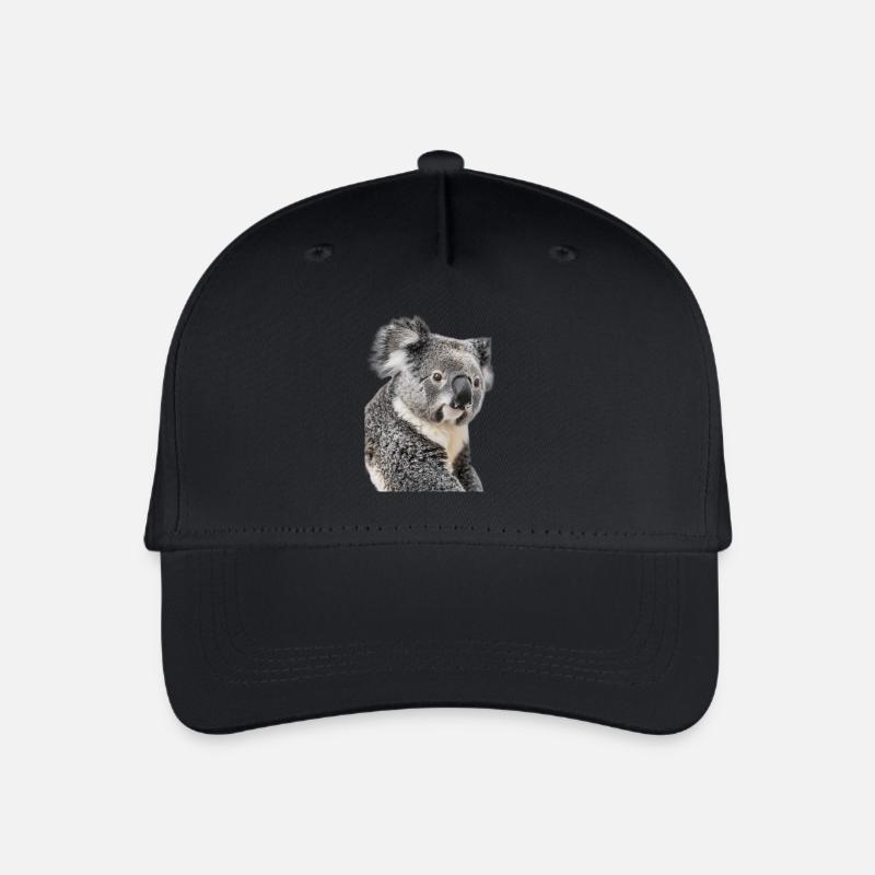 Koala - Casquette de baseball bio Enfant - noir