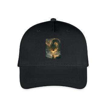 Kite - Organic Kids’ Baseball Cap - black - Front