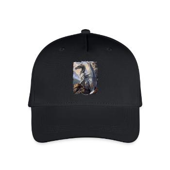 Kite - Organic Kids’ Baseball Cap - black - Front