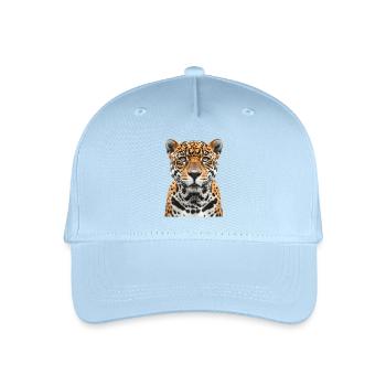 Jaguar - Organic Kids’ Baseball Cap - light blue - Front