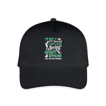 Security Officer I'm A Security Officer - Organic Kids’ Baseball Cap - black - Front