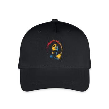 Heritage Portrait Black History Month Kunst USA - Kinder Bio Basecap - Schwarz - Vorne