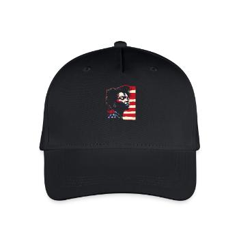 Afro Amerikanisches Heritage Black History Month - Kinder Bio Basecap - Schwarz - Vorne