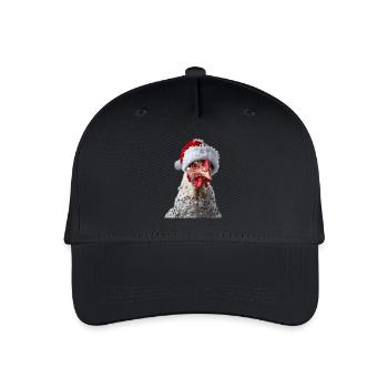 Chicken - Organic Kids’ Baseball Cap - black - Front