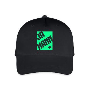 Ja Mann - Kinder Bio Basecap - Schwarz - Vorne