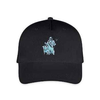 Ancient God Greek From My Head Mythology - Organic Kids’ Baseball Cap - black - Front