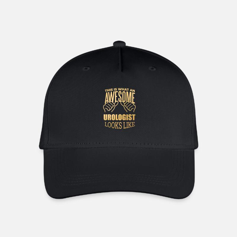 Urologie - Kinder Bio Basecap - Schwarz