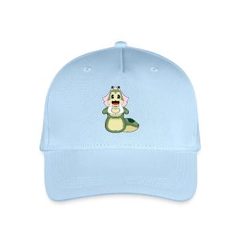 Caterpillar Bridal Heart Wedding - Organic Kids’ Baseball Cap - light blue - Front