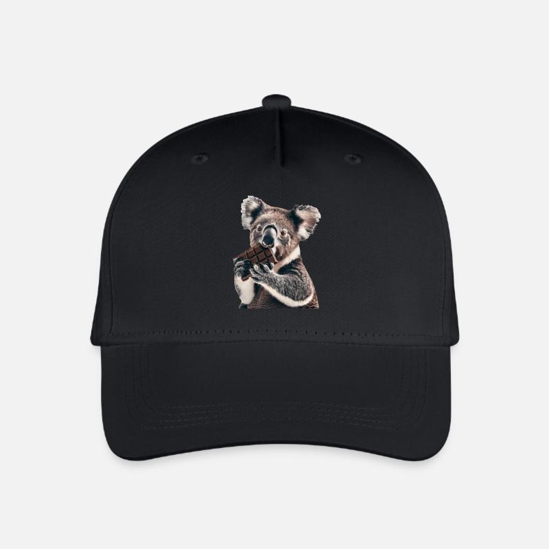 Koala - Casquette de baseball bio Enfant - noir