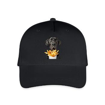 Great Dane - Organic Kids’ Baseball Cap - black - Front