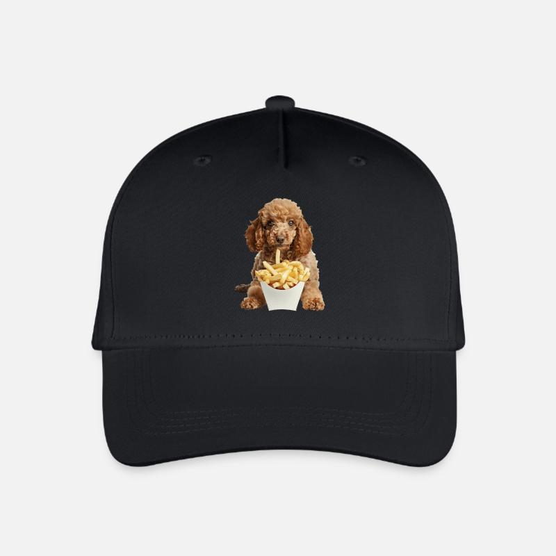 Pudel - Kinder Bio Basecap - Schwarz