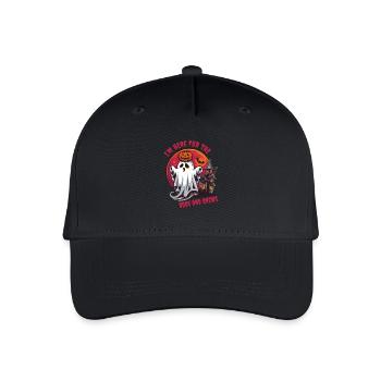 Funny Ghosts Halloween Outfit Women - Organic Kids’ Baseball Cap - black - Front
