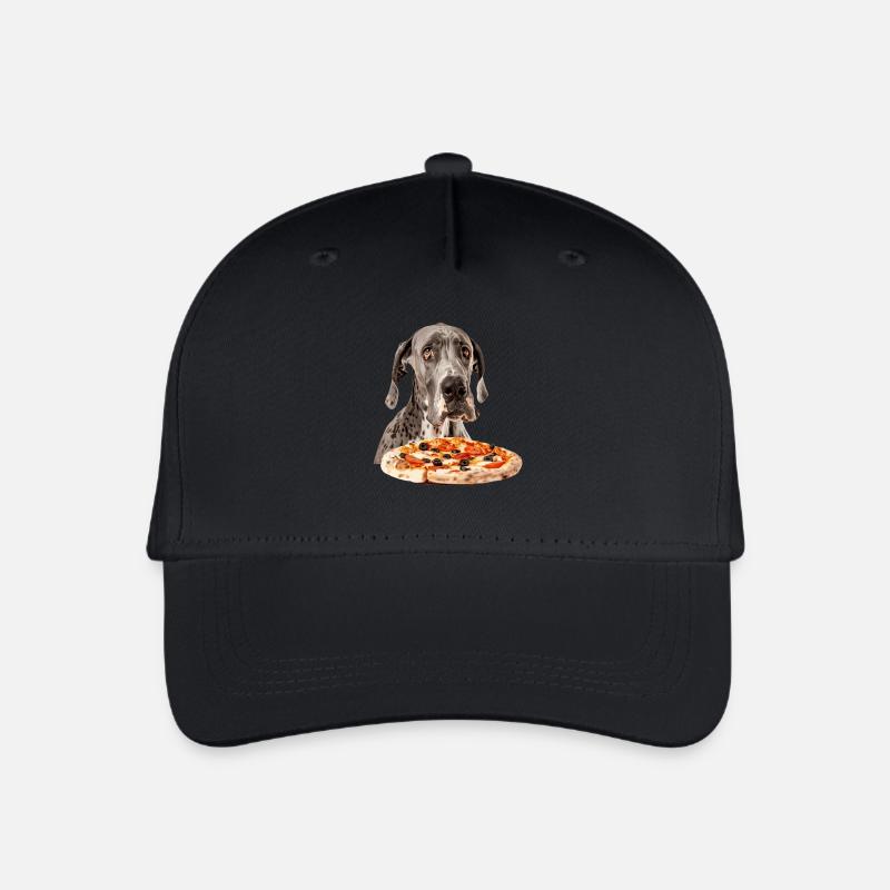 Deutsche Dogge - Kinder Bio Basecap - Schwarz