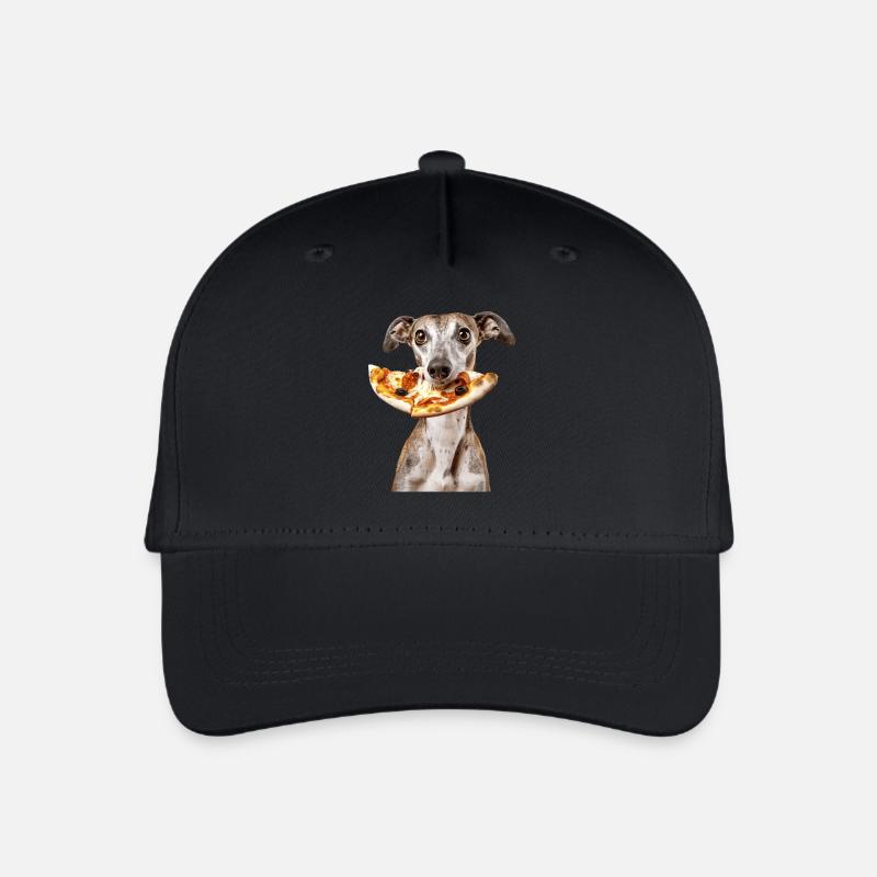 Windhund - Kinder Bio Basecap - Schwarz