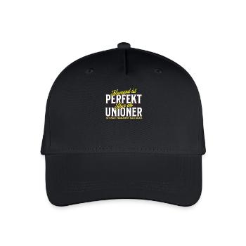 Niemand ist perfekt aber als Unioner nah dran - Kinder Bio Basecap - Schwarz - Vorne