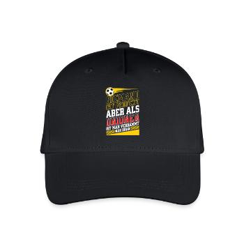 Niemand ist perfekt aber als Unioner nah dran - Kinder Bio Basecap - Schwarz - Vorne