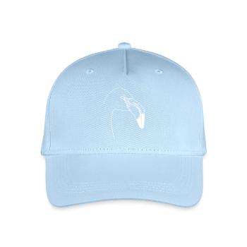 Simple Flamingo - Organic Kids’ Baseball Cap - light blue - Front