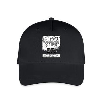 New York City Amerika NYC USA Skyline East Coast - Kinder Bio Basecap - Schwarz - Vorne