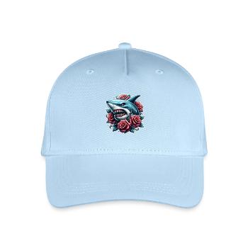 Roses de requin - Casquette de baseball bio Enfant - bleu clair - Devant