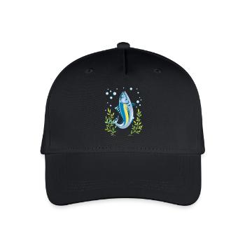 Albacore Lover - Organic Kids’ Baseball Cap - black - Front