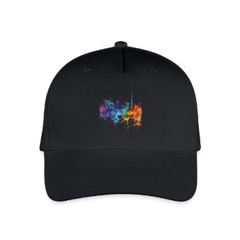 Nishinomiya - Organic Kids’ Baseball Cap - black - Front