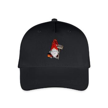 Schiet Wichtel – North German Christmas Gnome - Organic Kids’ Baseball Cap - black - Front