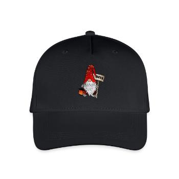 Wichtel Diva Weihnachtsgnom - Kinder Bio Basecap - Schwarz - Vorne