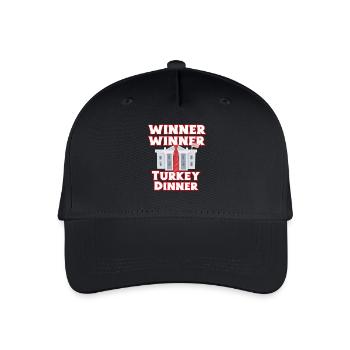  Gewinner thanksgiving dinner - Kinder Bio Basecap - Schwarz - Vorne