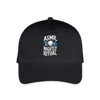 Dire ASMR déclenche des picotements Drôle Cadeau ASMR - Casquette de baseball bio Enfant - noir - Devant