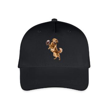 Golden Retriever - Organic Kids’ Baseball Cap - black - Front