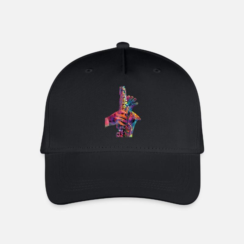 Saxophone - Casquette de baseball bio Enfant - noir