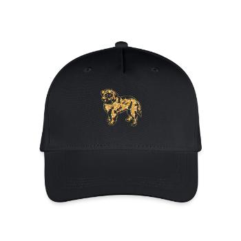 Brussels Griffon Geometric - Organic Kids’ Baseball Cap - black - Front