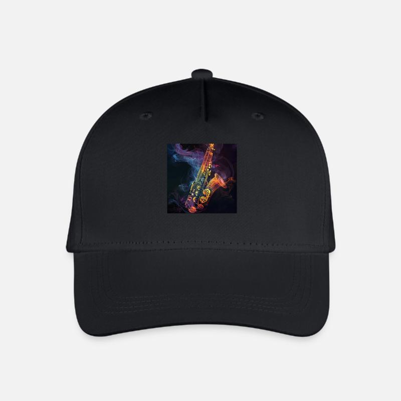 Saxophone - Casquette de baseball bio Enfant - noir