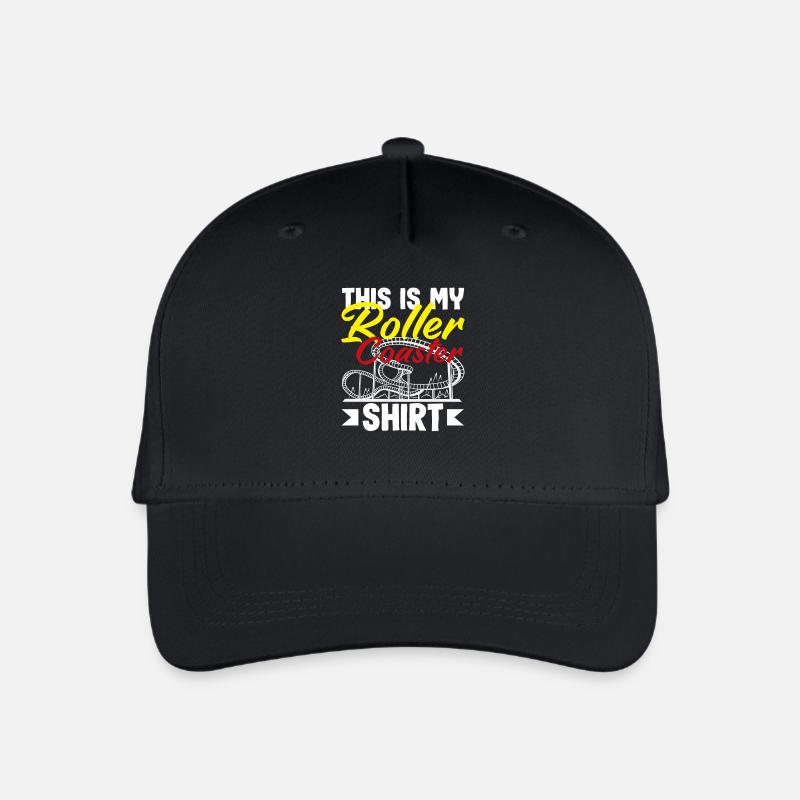 Achterbahn Dieses Ist Mein Shirt - Kinder Bio Basecap - Schwarz