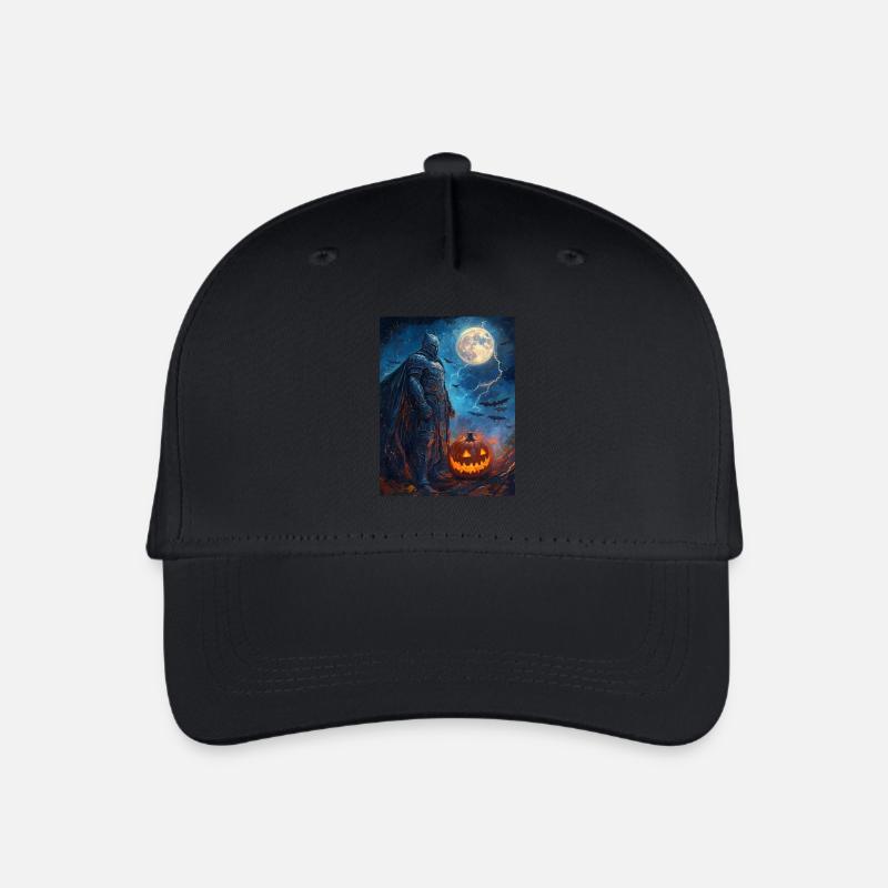 Halloween Geschenk Frauen Ritter Männer Kinder - Kinder Bio Basecap - Schwarz