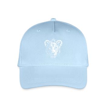 Lion Mane Young Lion Wild Little Cute Lions - Organic Kids’ Baseball Cap - light blue - Front