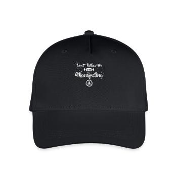 Laissez-moi tranquille, je manifeste des manifestations spirituelles - Casquette de baseball bio Enfant - noir - Devant