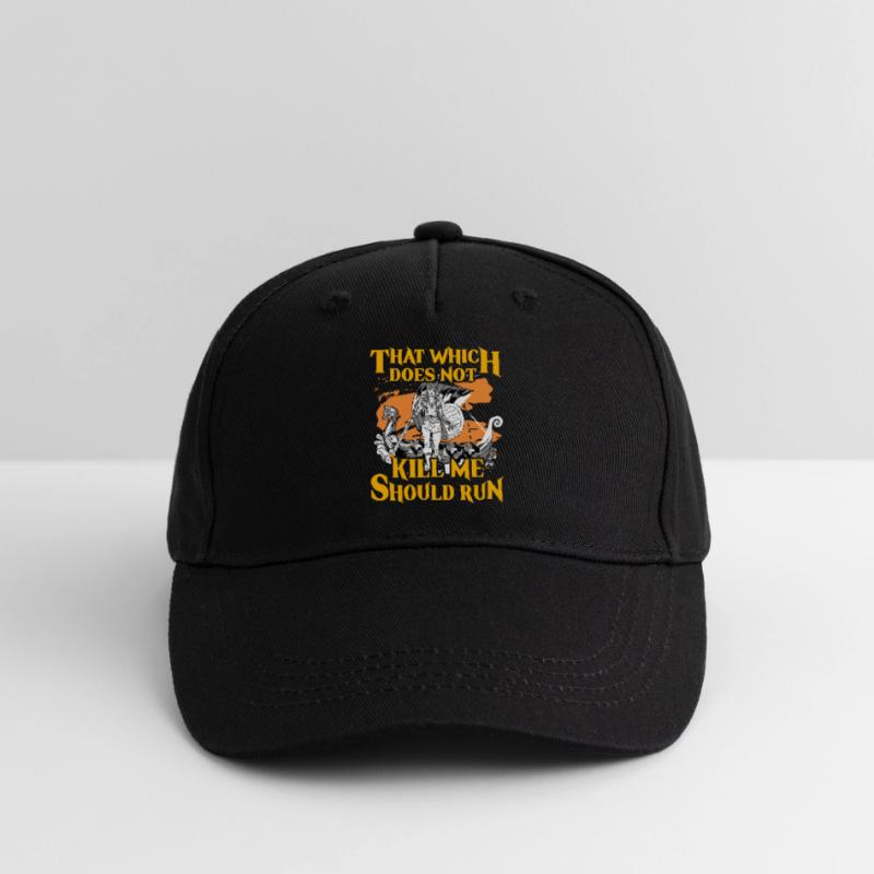 That which does not kill me should run Organic Kids’ Baseball Cap