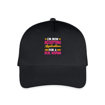 Acceptance of Applications Real Woman Divorce - Organic Kids’ Baseball Cap - black - Front