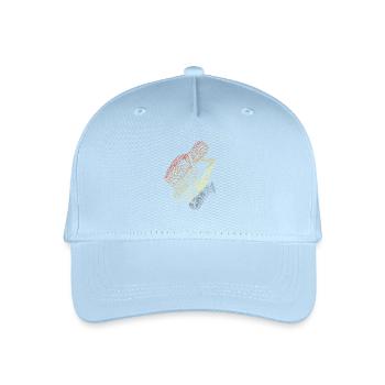 Saxophone Player Vintage - Organic Kids’ Baseball Cap - light blue - Front