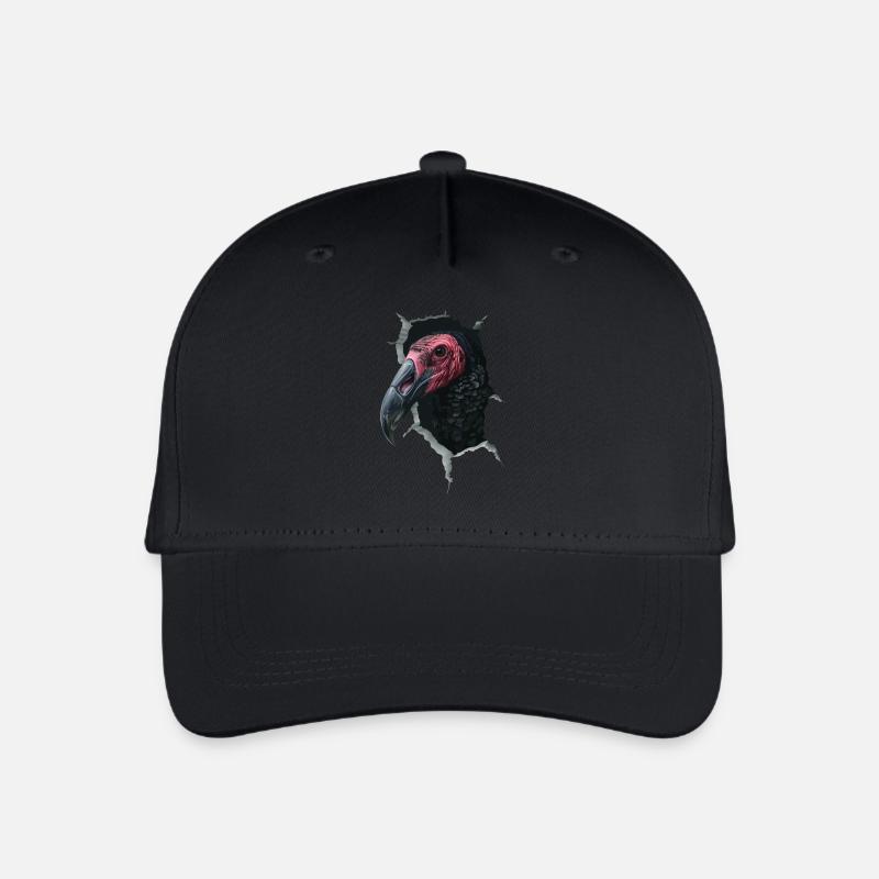Geier - Kinder Bio Basecap - Schwarz