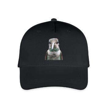Kolibri - Kinder Bio Basecap - Schwarz - Vorne