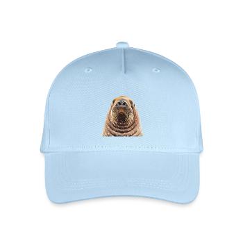 Walross - Kinder Bio Basecap - Hellblau - Vorne